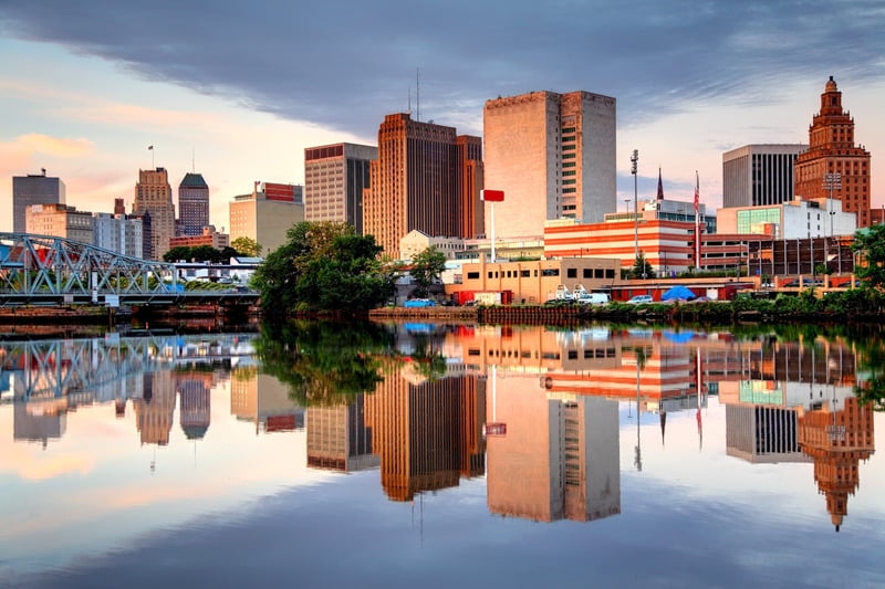New Jersey waterfront skyline